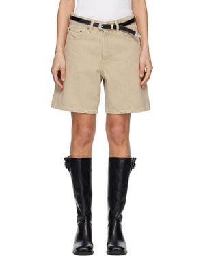 Jeanerica Belem Denim Shorts - Natural