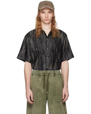Han Kjobenhavn Loose Bowling Shirt - Black