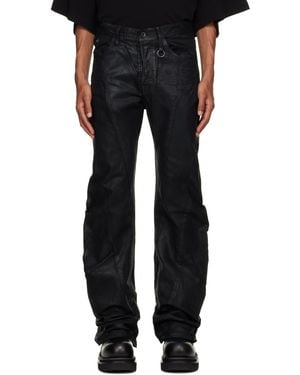 Julius Bending Flare Jeans - Black