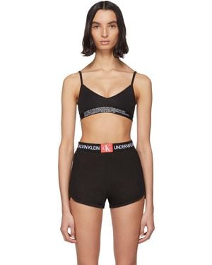 Calvin Klein Convertible Statement Bralette - Black