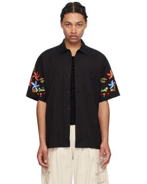 YMC Chemise idris noire