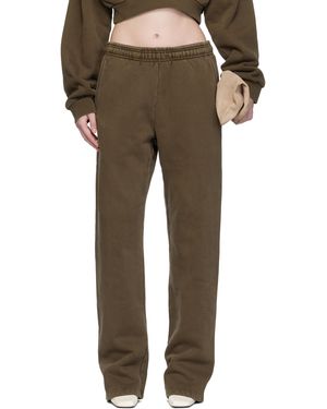 Entire studios Straight-Leg Sweatpants - Natural