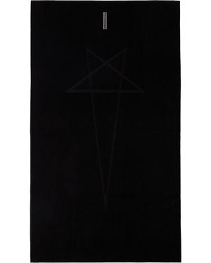 Rick Owens Beach Towel - Black