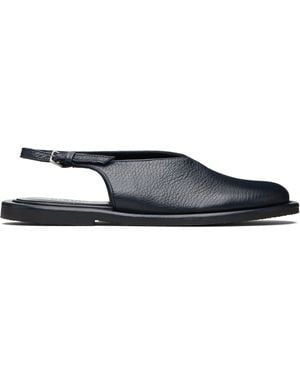 Studio Nicholson Paley Leather Loafers - Black