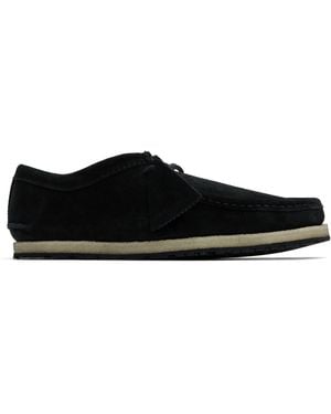 Clarks Derbys Godney Noirs À Laçage