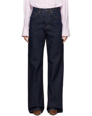 Dries Van Noten Straight Jeans - Blue