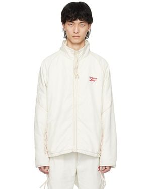 KANGHYUK Off- Reebok Edition Track Jacket - White