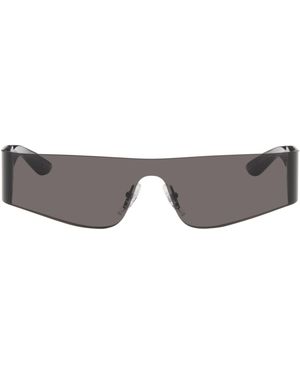 Balenciaga Mono Rectangle Sunglasses - Black