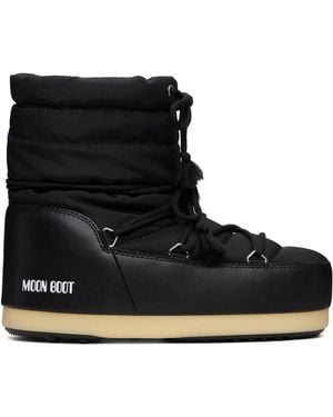 Moon Boot Evx Light Low Nylon Boots - Black
