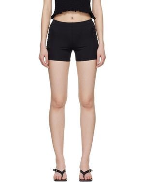 Vetements Push-Up Yoga Shorts - Blue