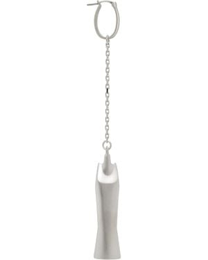 Rick Owens Temple Sister Single Earring - Black