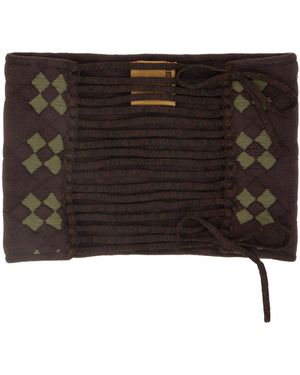 Isa Boulder Ceinture Extensible Brune Exclusive À Ssense - Noir