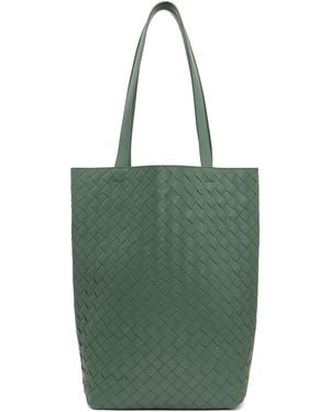 Bottega Veneta ーン スモール Intrecciato トートバッグ - グリーン