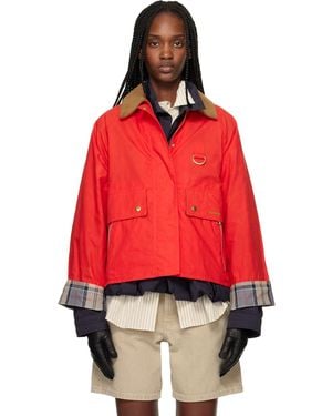 Barbour Mackworth Casual Jacket - Red