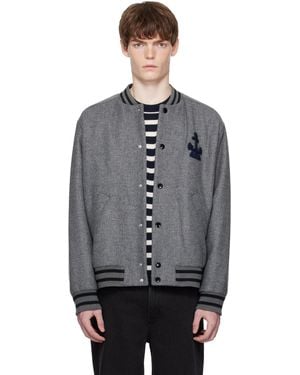 A.P.C. Micka Bomber Jacket - Grey