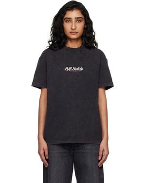 Off-White c/o Virgil Abloh Royal Jewels T-Shirt - Black