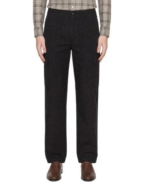 Burberry Cotton Cargo Pants - Black