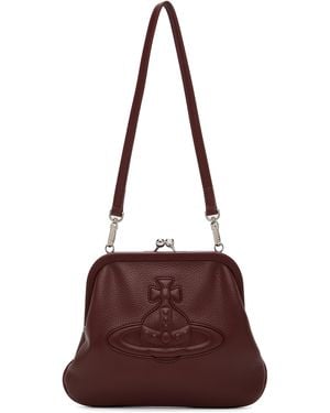 Vivienne Westwood Burgundy Vivienne'S Clutch - Brown