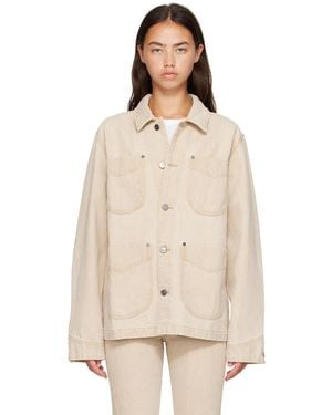 KHAITE Wyatt Denim Jacket - Natural