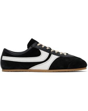 Dries Van Noten Suede Trainers - Black