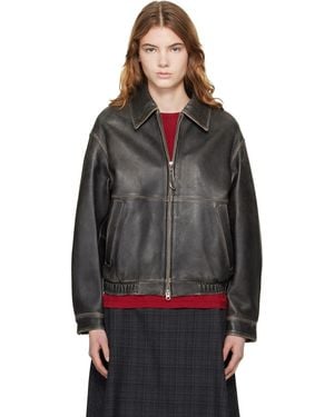 DUNST Drizzler Leather Jacket - Black
