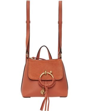 See By Chloé Pink Joan Backpack - Orange