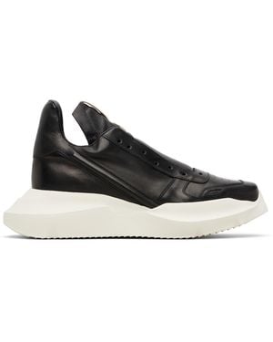 Rick Owens Temple Geth Runner Trainers - Black