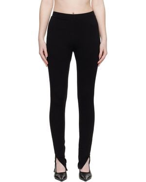 TOTEME Zip Leggings - Black