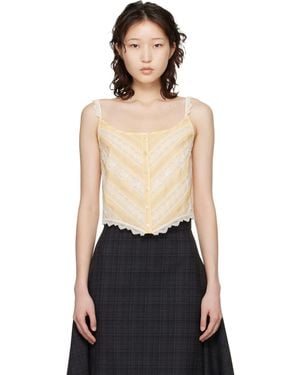 Anna Sui Corset Top - Black