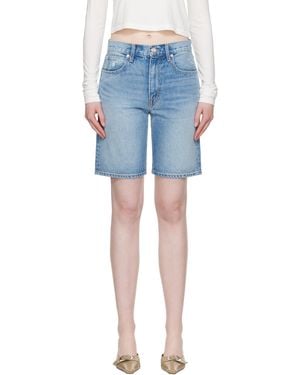 SLVRLAKE Denim Bermuda Denim Shorts - Blue