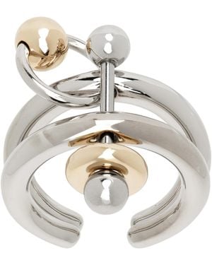 Justine Clenquet Faith Rings Set - Metallic