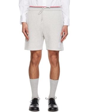 Thom Browne Pique Loopback Sweat Shorts - White