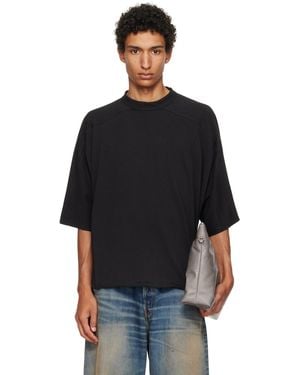Entire studios Heavy Dart T-Shirt - Black
