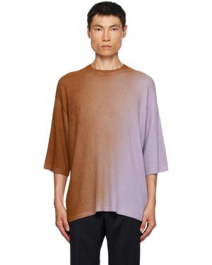 ZEGNA X THE ELDER STATESMAN Gradient T-shirt - Black