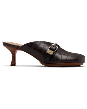 Ganni Sue Mule Heels - Black