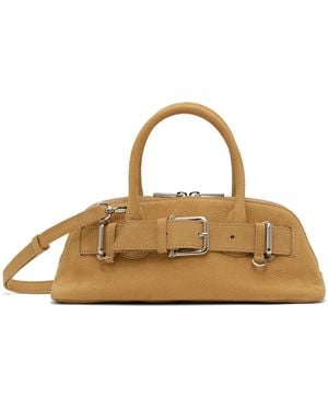 ★OSOI★ オフホワイト ミニ Zip Brocle バッグ Off-White Shoulder Brocle Mini Bag by OSOI on Sale