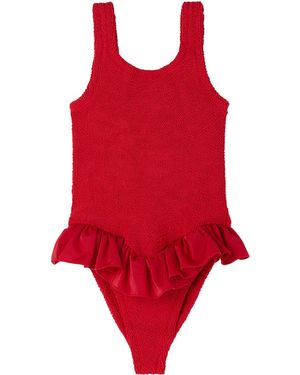 Hunza G キッズ｜Ssense限定 レッド Denise スイムウェア