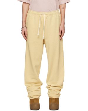 Acne Studios ロゴパッチ ラウンジパンツ - ナチュラル