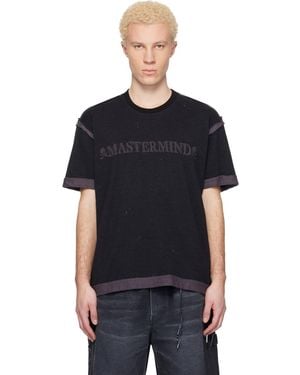 MASTERMIND WORLD Mw Cut-Off Ss T-Shirt - Black