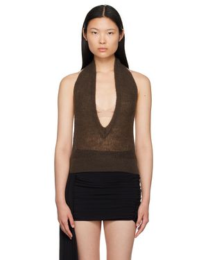 16Arlington Camisole salina brune - Noir