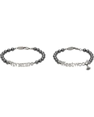 Vivienne Westwood Emilio Bracelets - Black