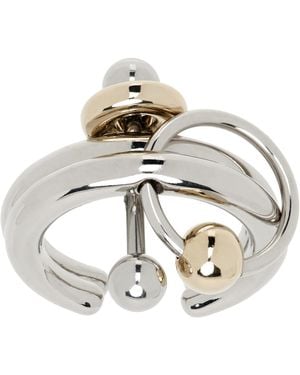 Justine Clenquet Faith Ring Set - Metallic