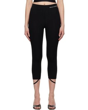 Nensi Dojaka Sadie Knitted Cropped Leggings - Black