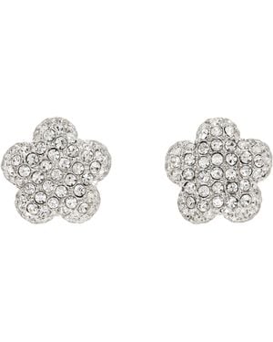 Marc Jacobs 'The Daisy Pave' Stud Earrings - Black