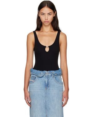 DIESEL Keyhole Bodysuit - Blue