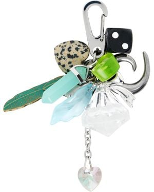 Marland Backus Misty Bag Charm Keychain - Green
