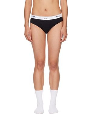 HOMMEGIRLS Ensemble De Trois Culottes De Bikini Multicolore Édition Fruit Of The Loom - Bleu
