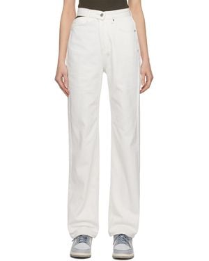 Ksubi Detached Halo Jeans - White