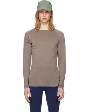 Soar Running Merino & Silk Base Layer T-Shirt - Black