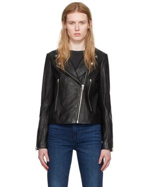 Rag & Bone Mack Leather Jacket - Black